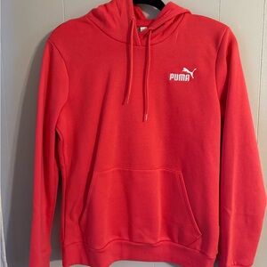PUMA women’s Vibrant Red Hoodie
